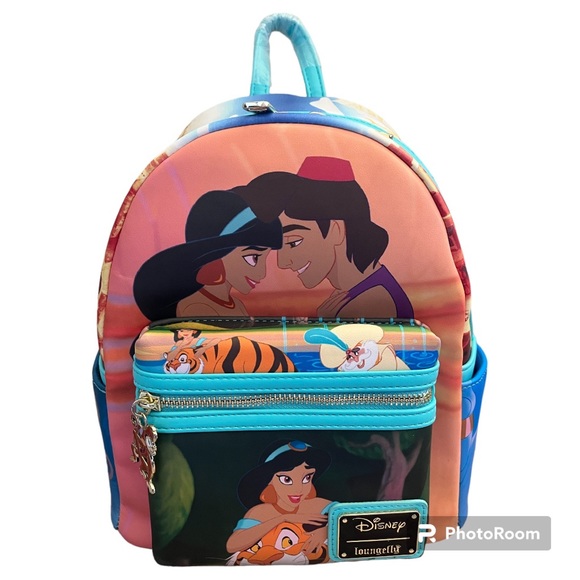 Loungefly Handbags - Loungefly Aladdin Princess Scenes Mini Backpack